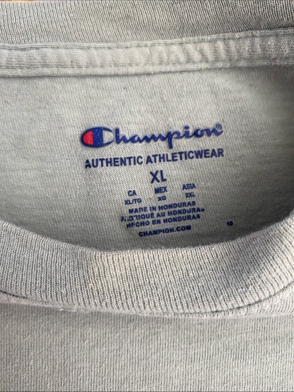 5 for $25! Champion Sage Green T-shirt - Picture 4 of 4